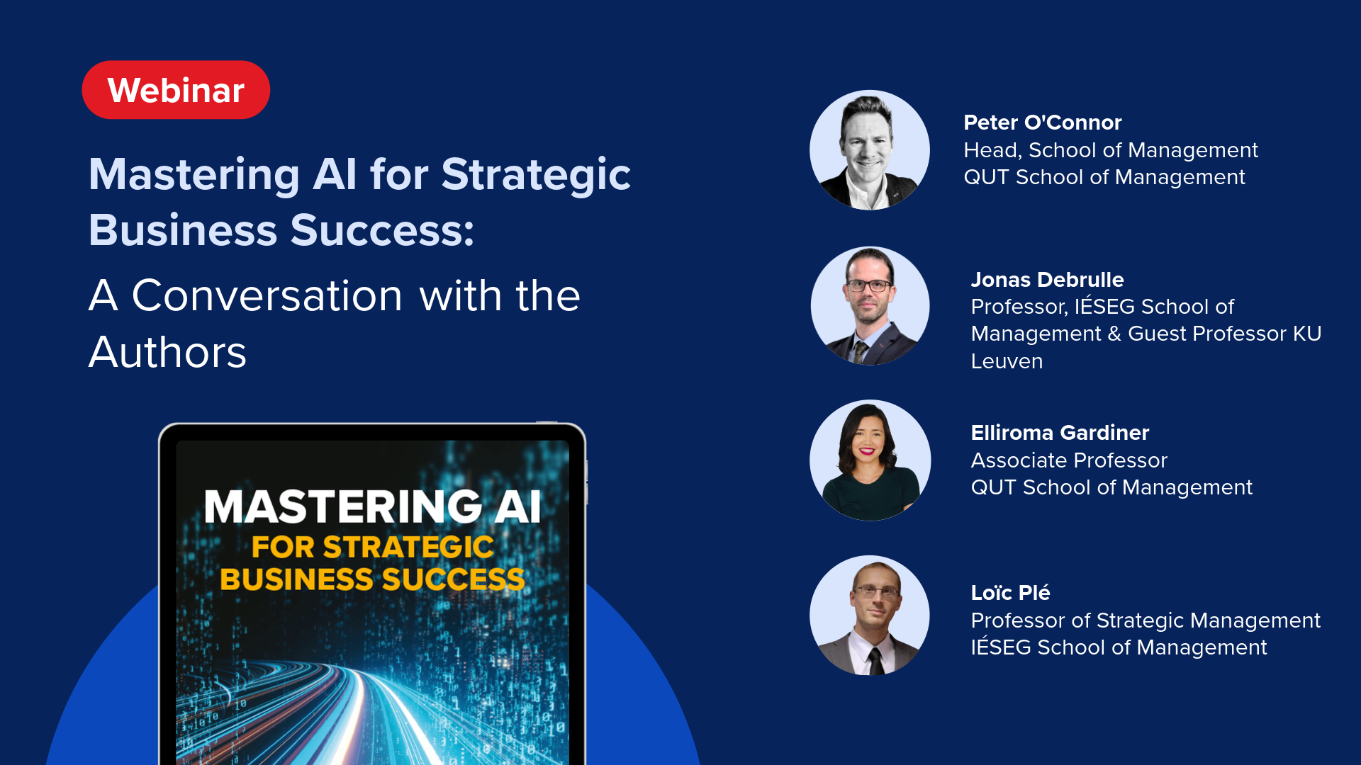 Register for our Mastering AI Webinar