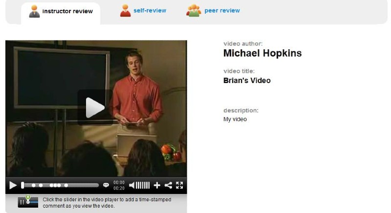 Video capture example