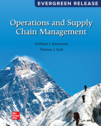 STEVENSON, OPERATIONS MANAGEMENT, 15th Ed 2024 Release