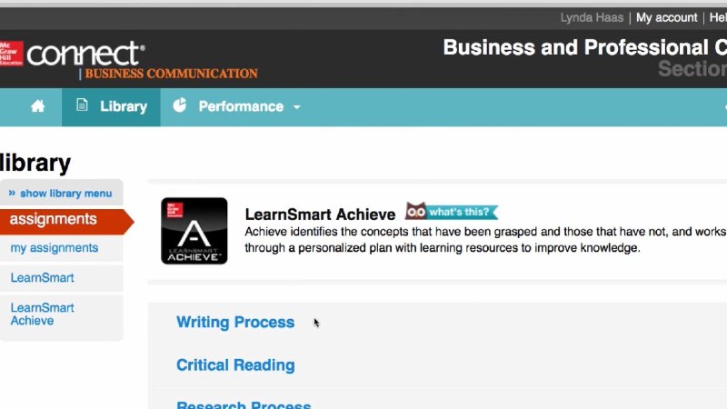 LearnSmart achieve video still